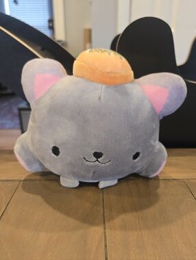 Fiesta Smooshy Mushy Kaley Kitty Cat With Lemon On Head Plush